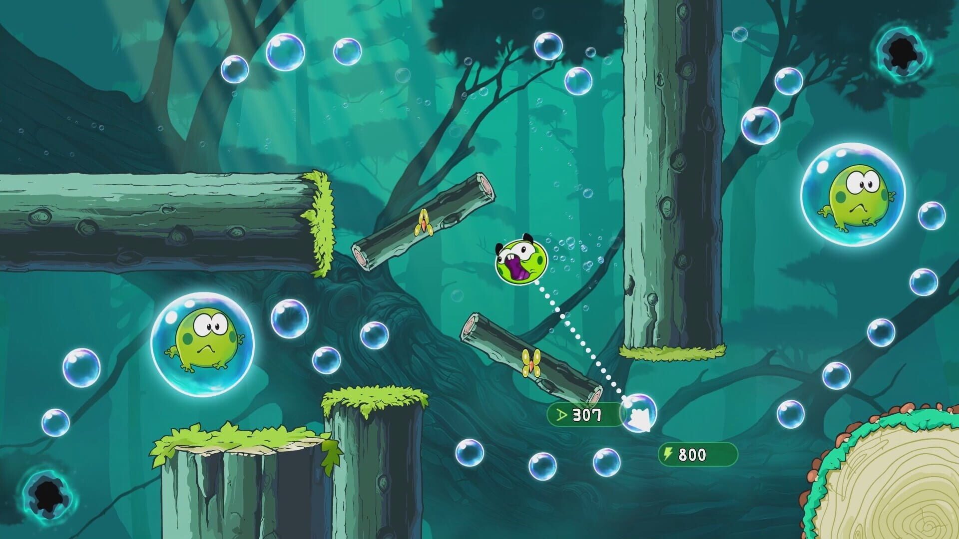 Screenshot for Balloball: Ribbit & Rescue