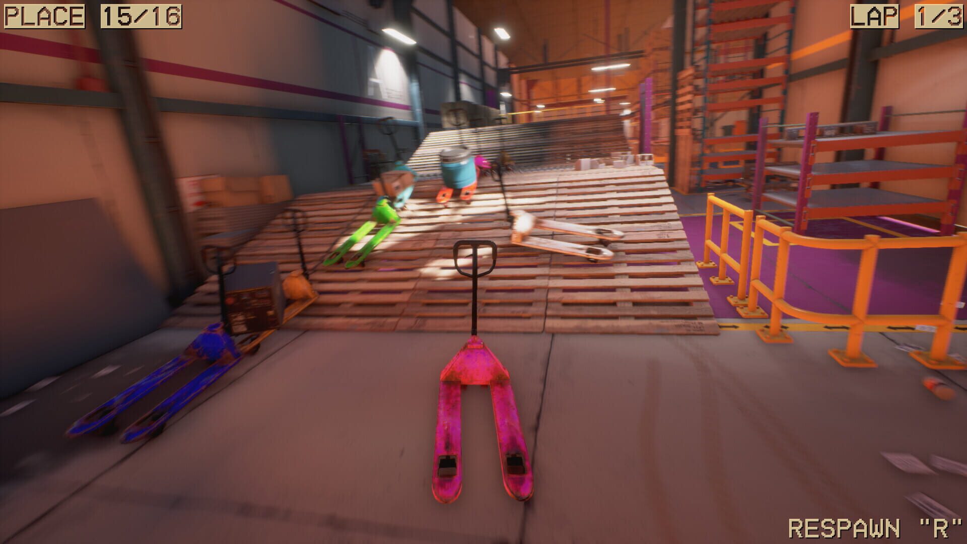 Screenshot for Pallet Jack Racing