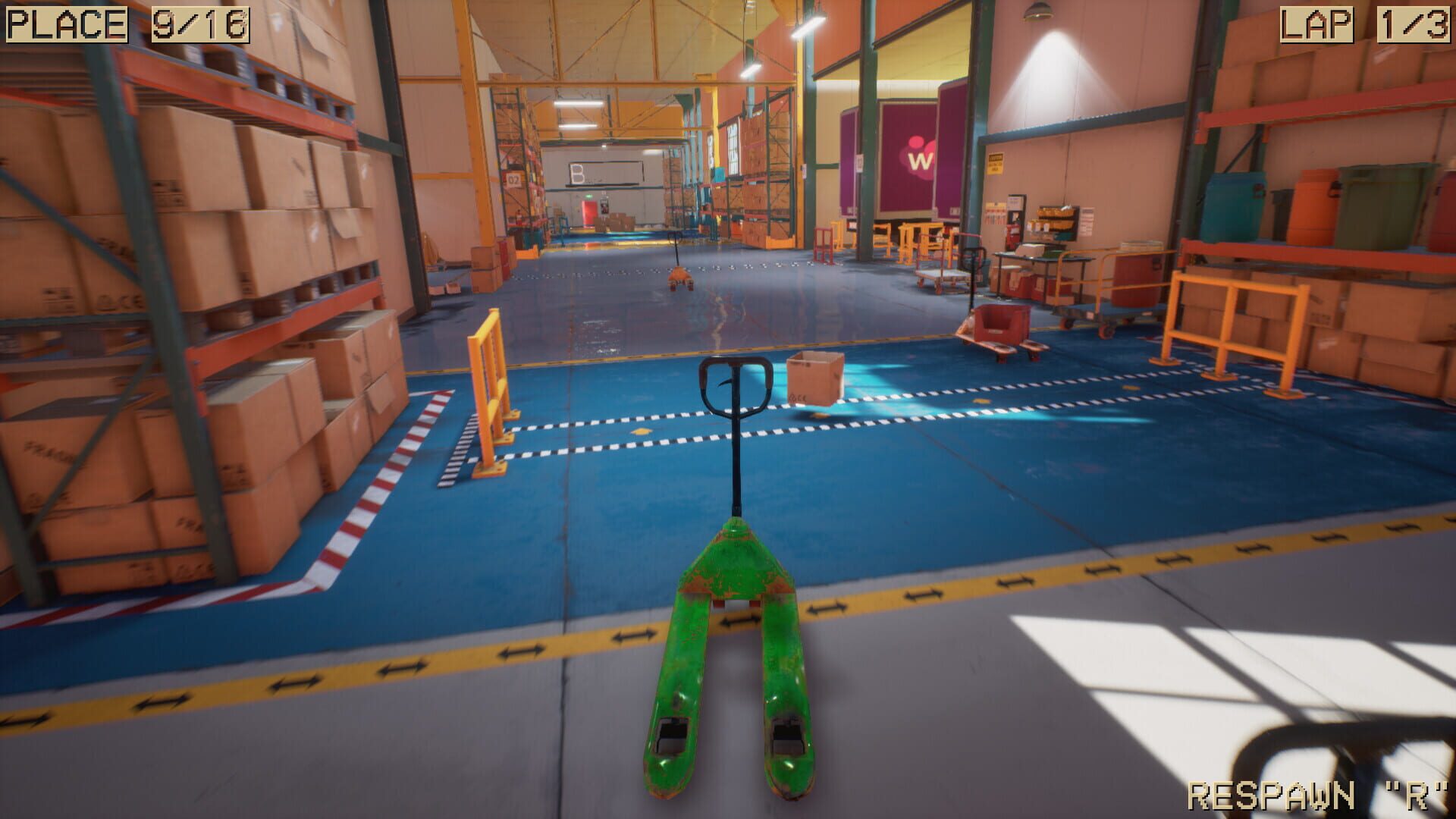 Screenshot for Pallet Jack Racing