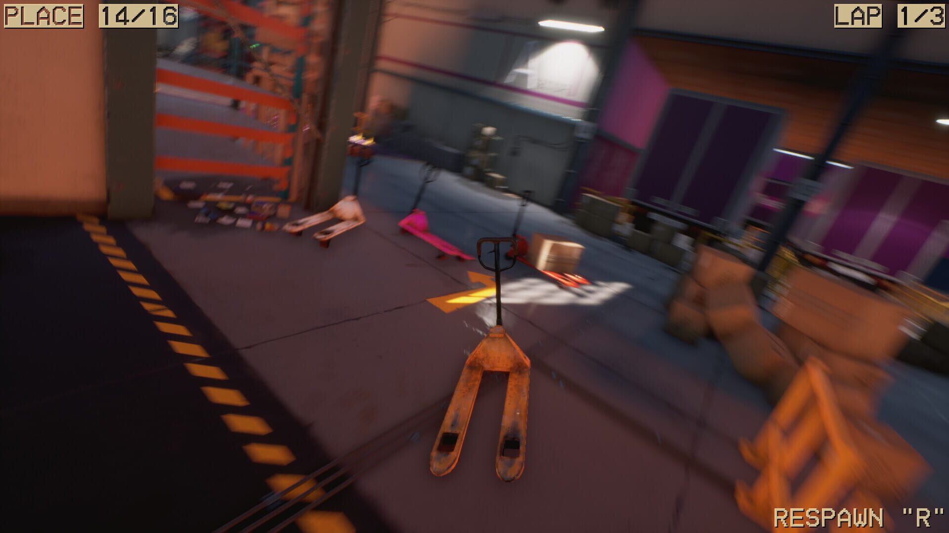 Screenshot for Pallet Jack Racing