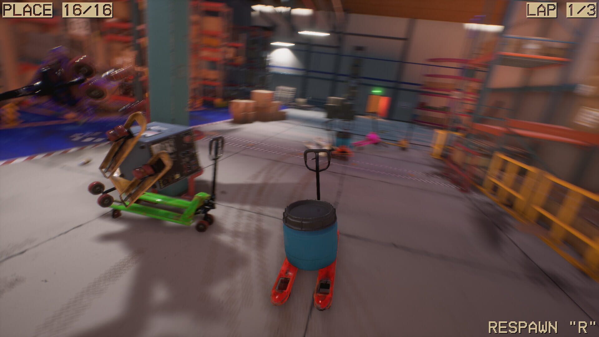 Screenshot for Pallet Jack Racing