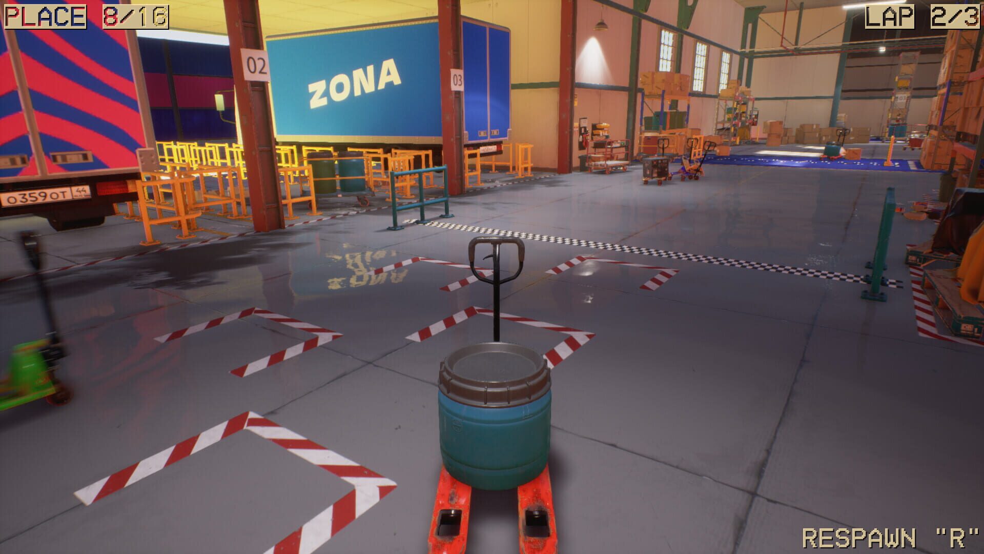 Screenshot for Pallet Jack Racing