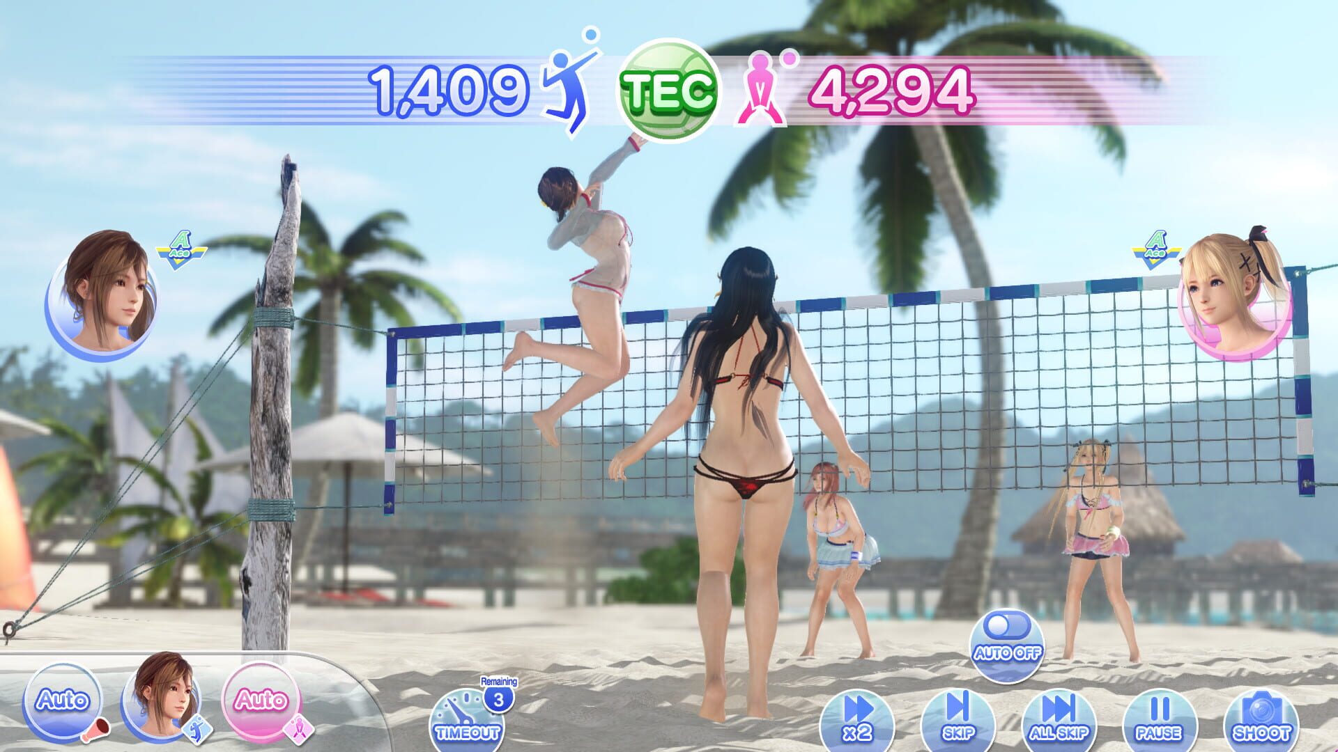 Screenshot for Dead or Alive Xtreme: Venus Vacation