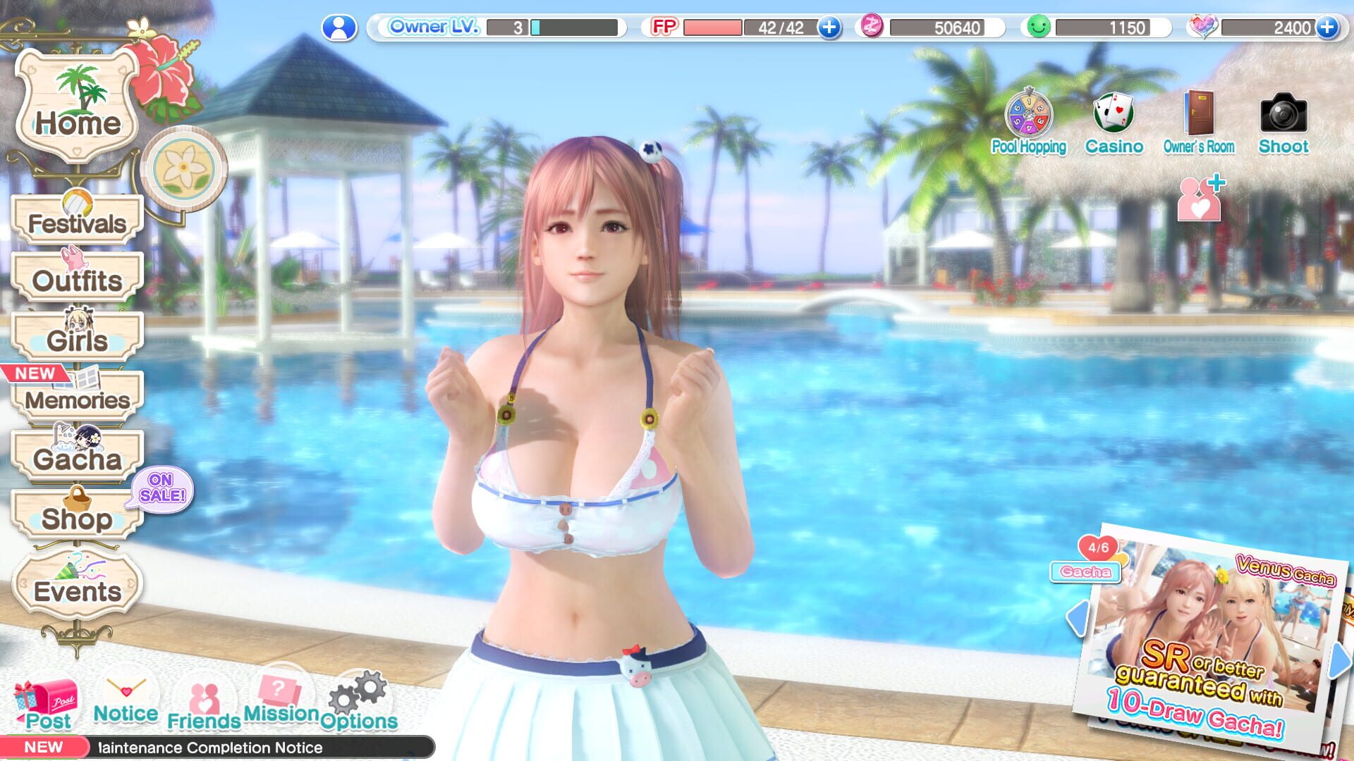 Screenshot for Dead or Alive Xtreme: Venus Vacation
