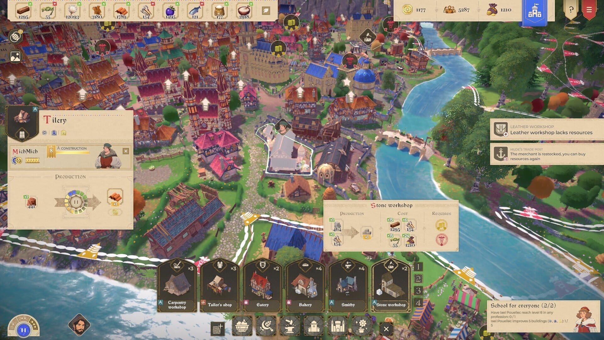 Screenshot for City Tales: Medieval Era