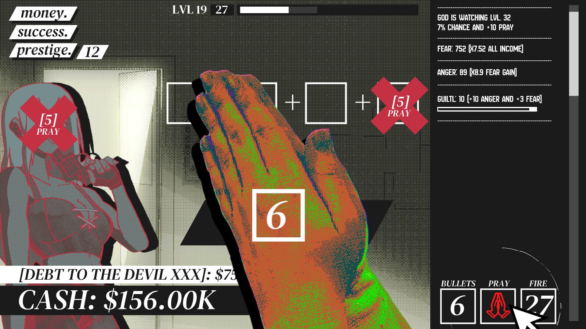 Screenshot for Meaningless Random Numbers