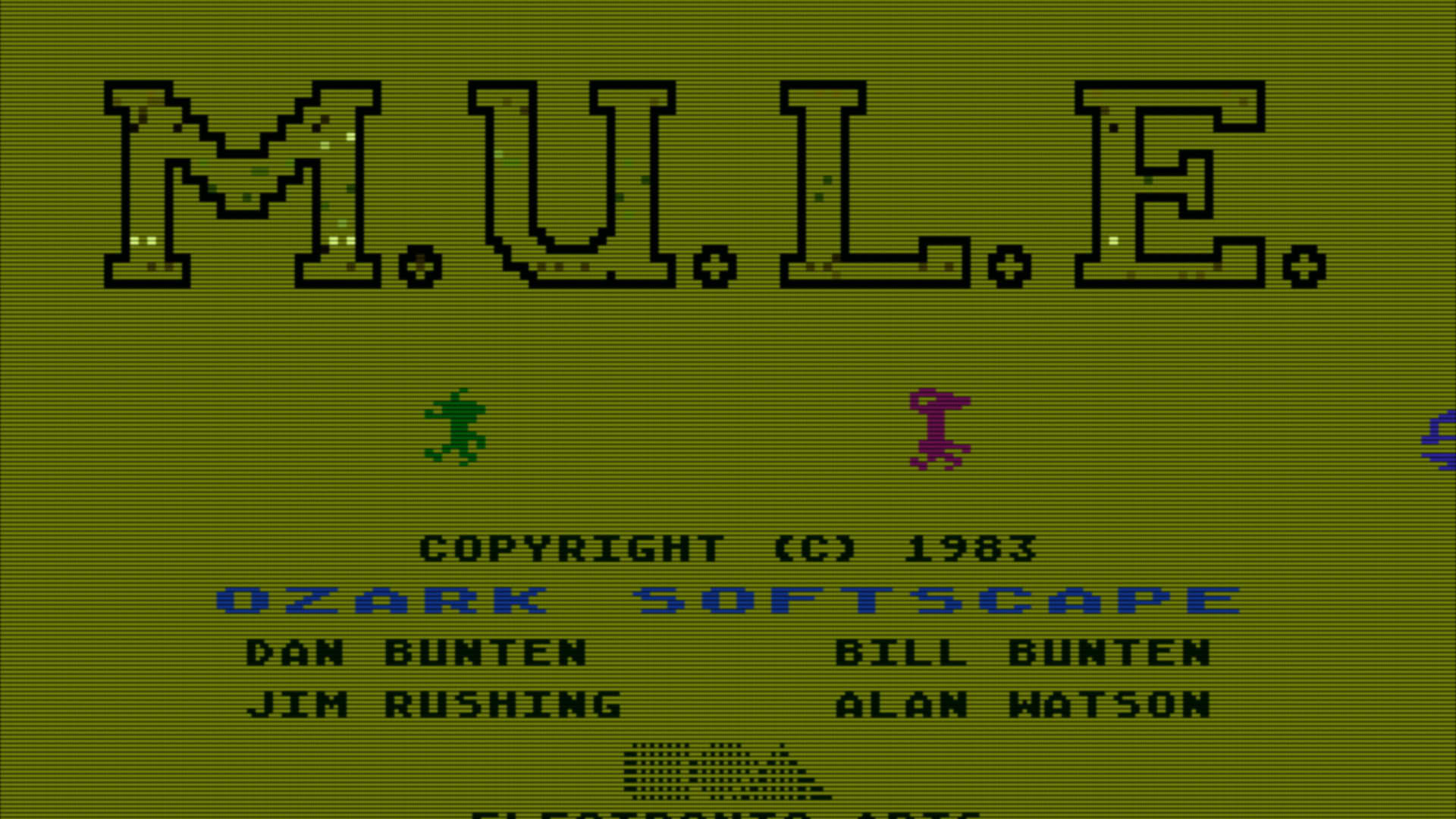Screenshot for M.U.L.E.