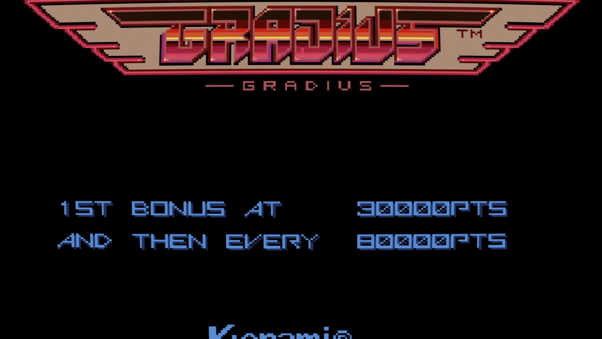 Screenshot for Gradius
