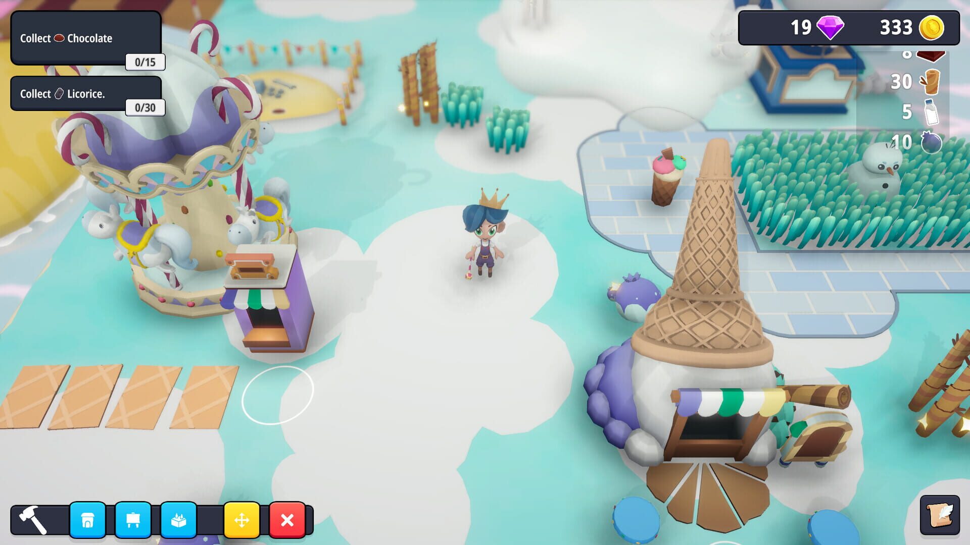 Screenshot for Candy Luna Park