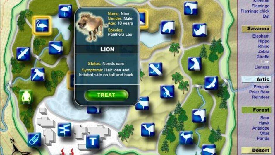 Screenshot for Zoo Vet