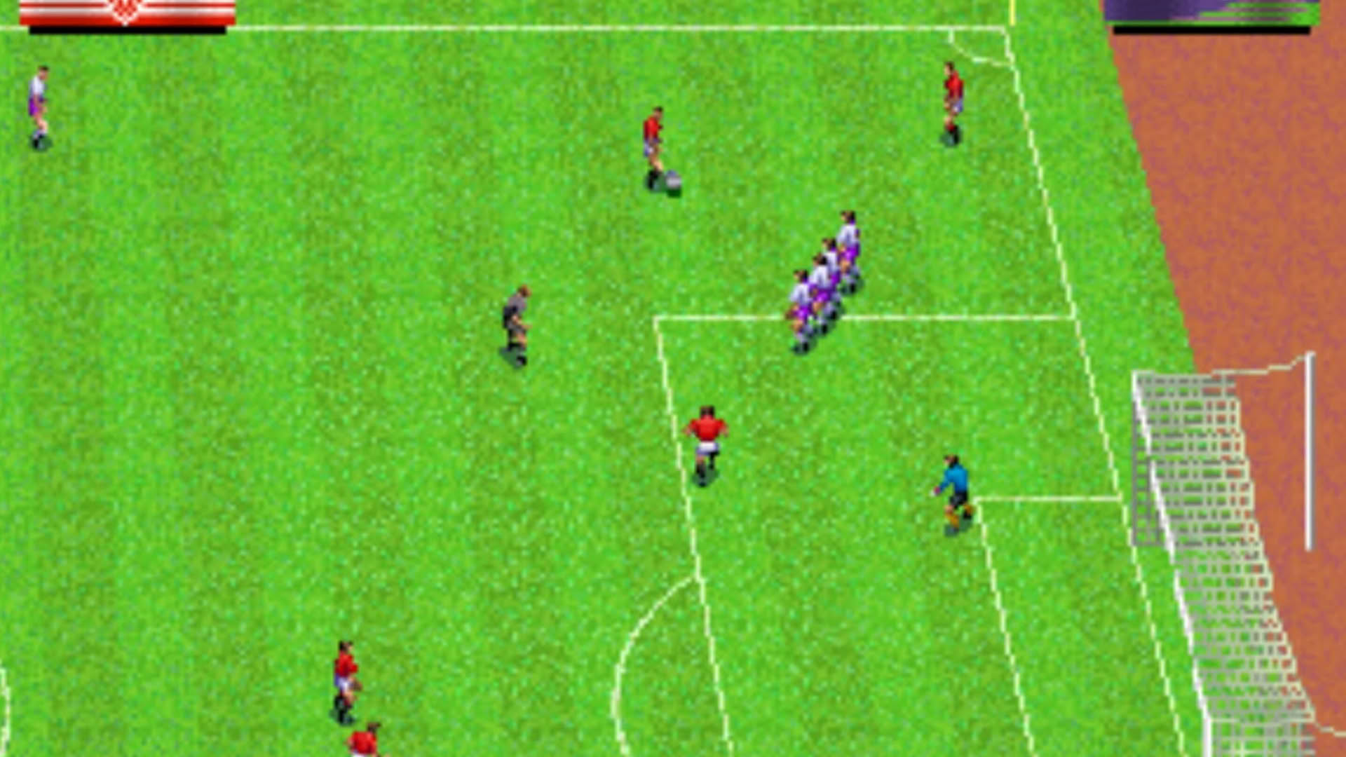 Screenshot for J.League Soccer V-Shoot
