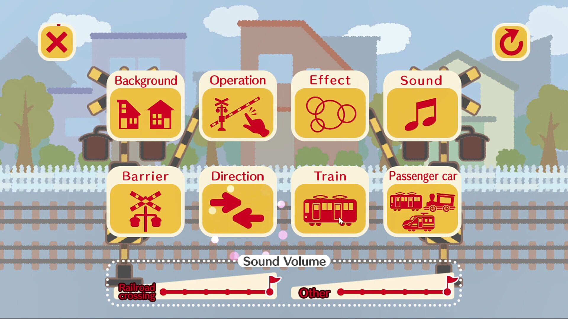 Screenshot for Railroad Crossing Play