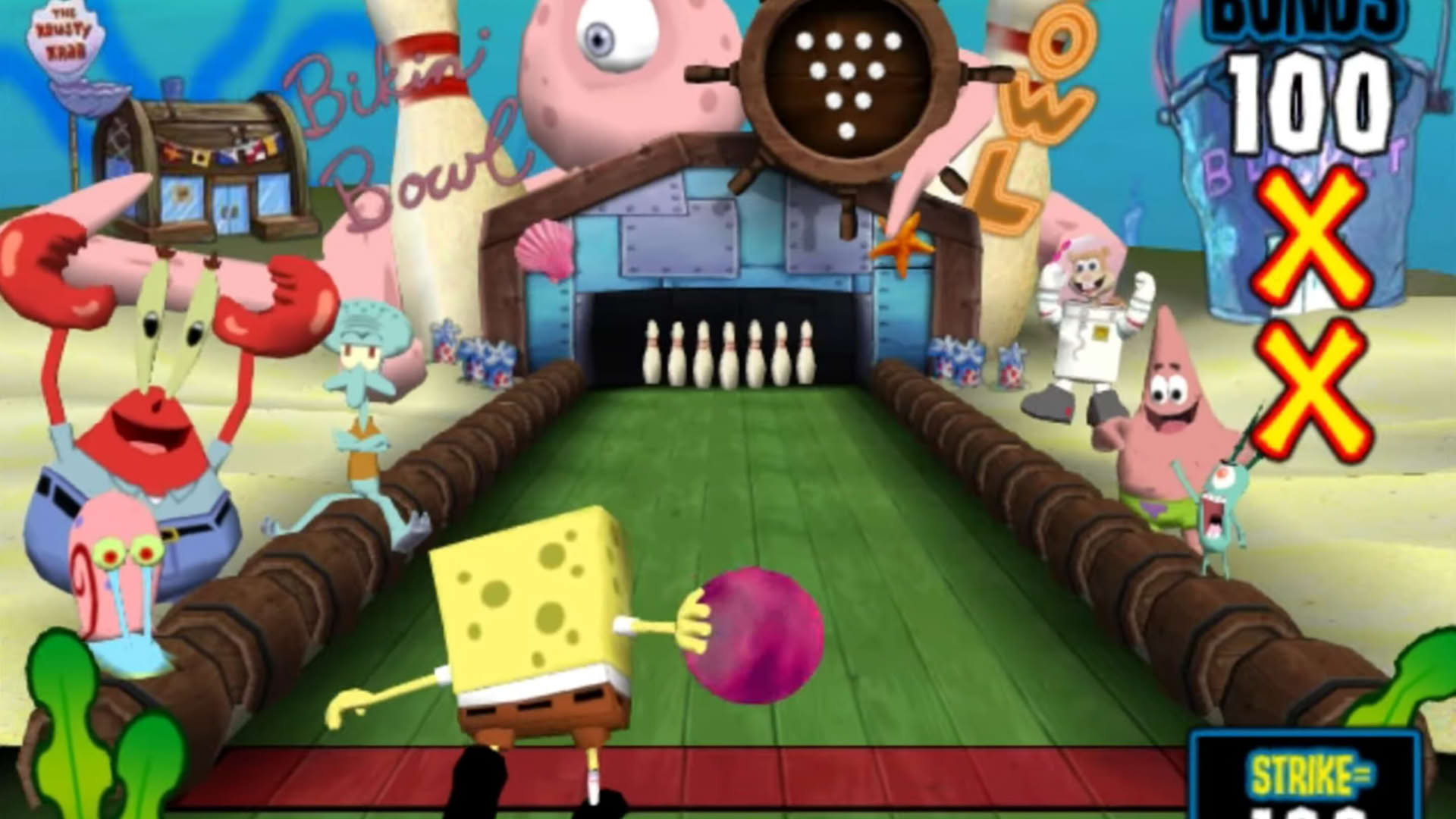Screenshot for SpongeBob SquarePants Bikini Bottom Bowling