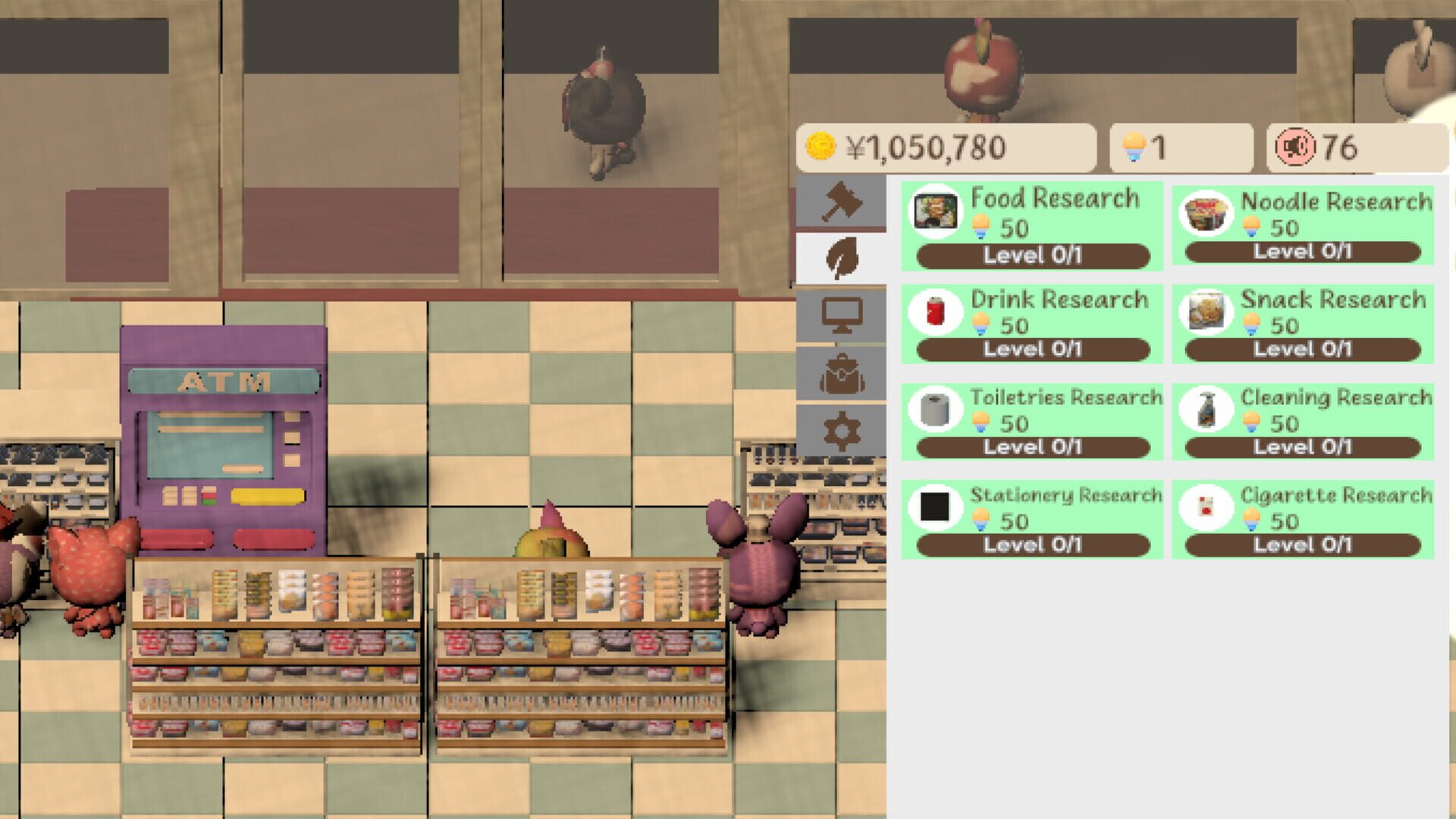 Screenshot for Cozy Desktop Konbini