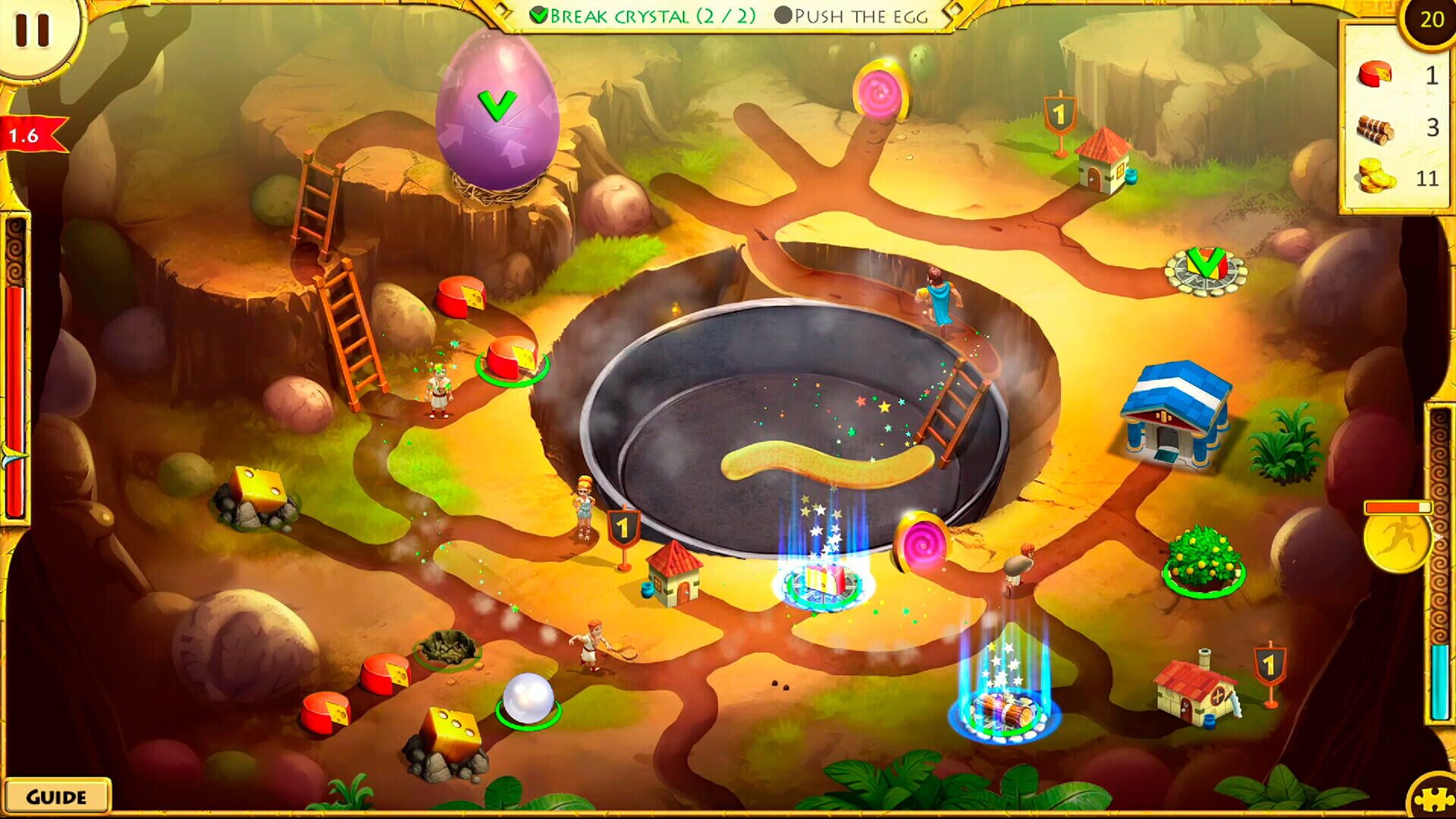 Screenshot for 12 Labours of Hercules XVII: Feathered Fury