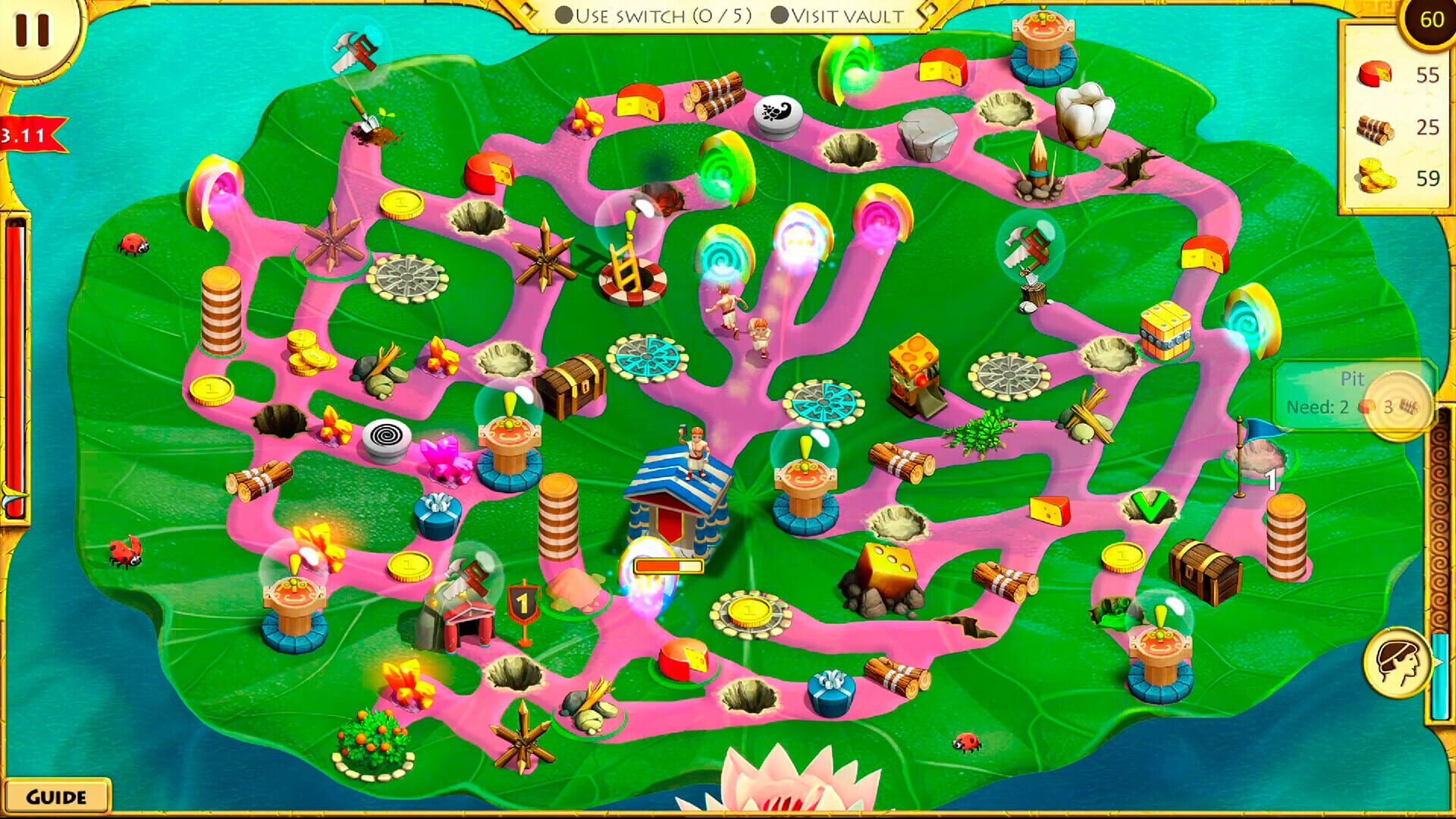 Screenshot for 12 Labours of Hercules XVII: Feathered Fury