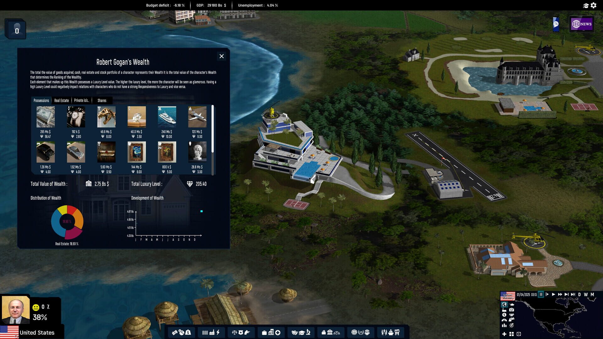 Screenshot for Geo-Political Simulator 2026 Edition