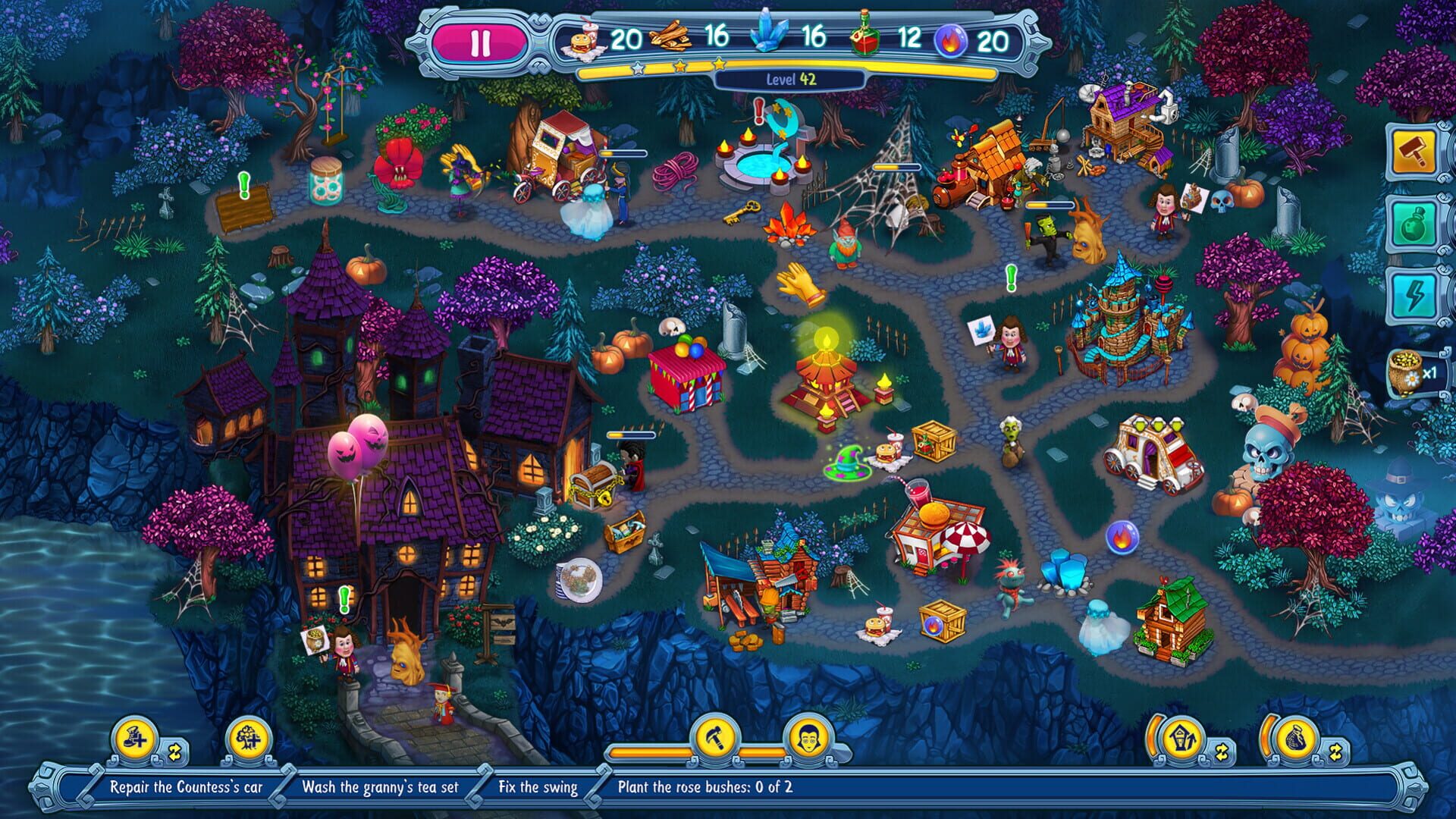 Screenshot for Incredible Dracula: Academy of Shadows