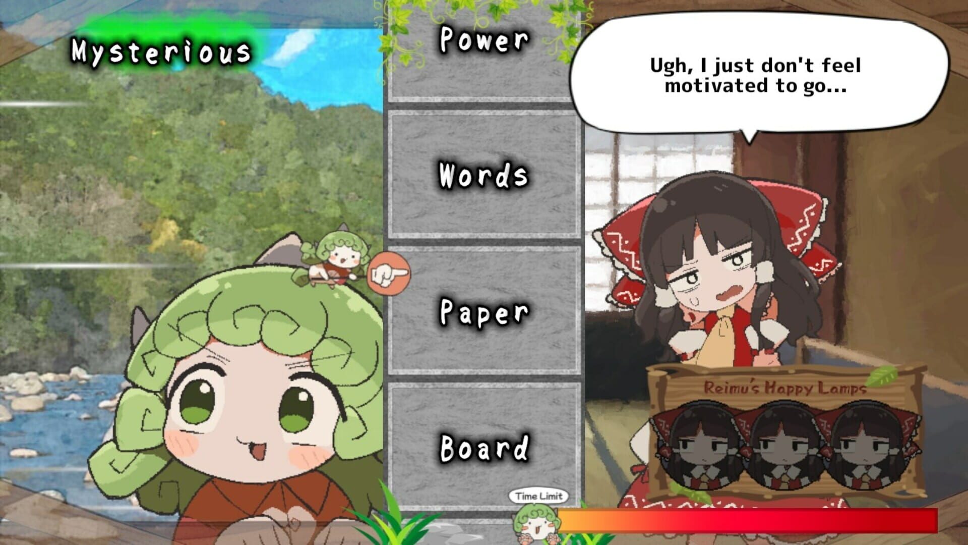 Screenshot for Reimu Needs Help!? Aunn-chan to the Rescue!