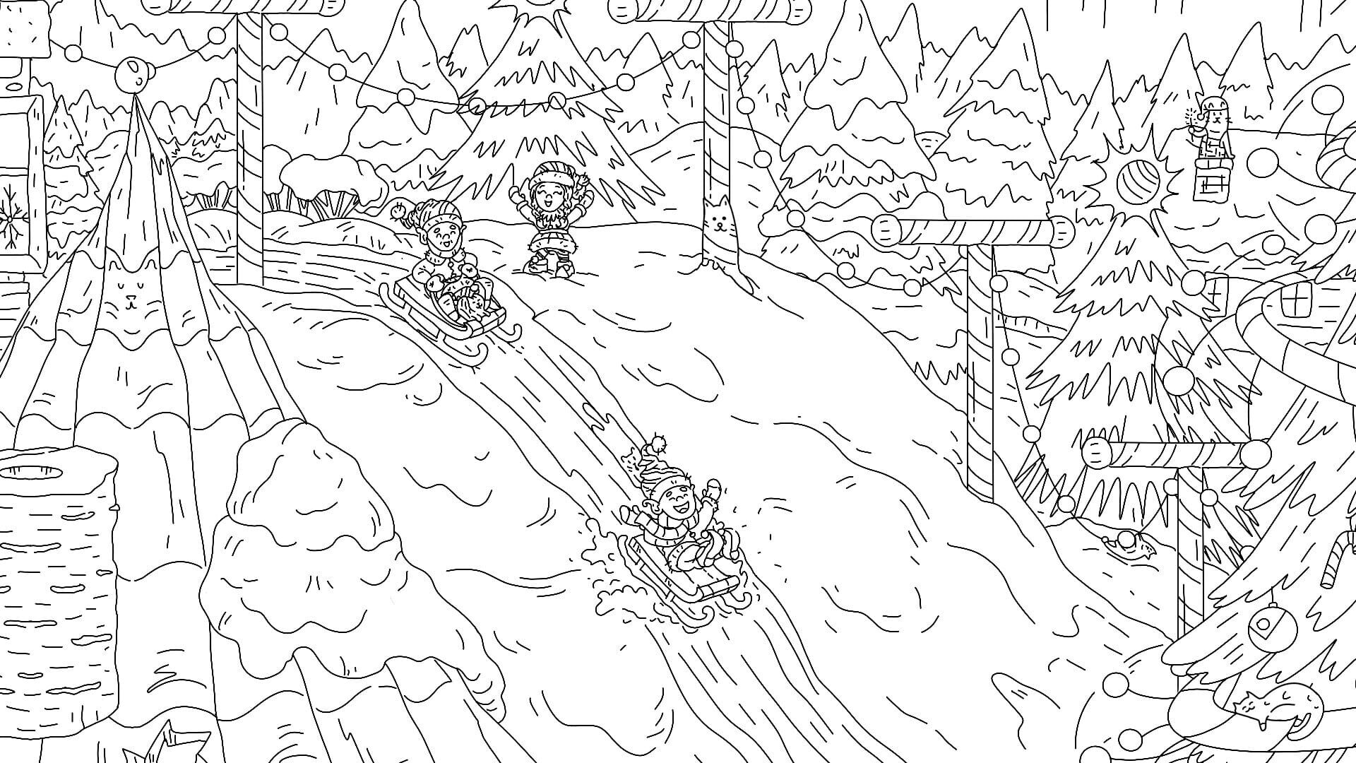 Screenshot for Travellin Cats Advent Calendar