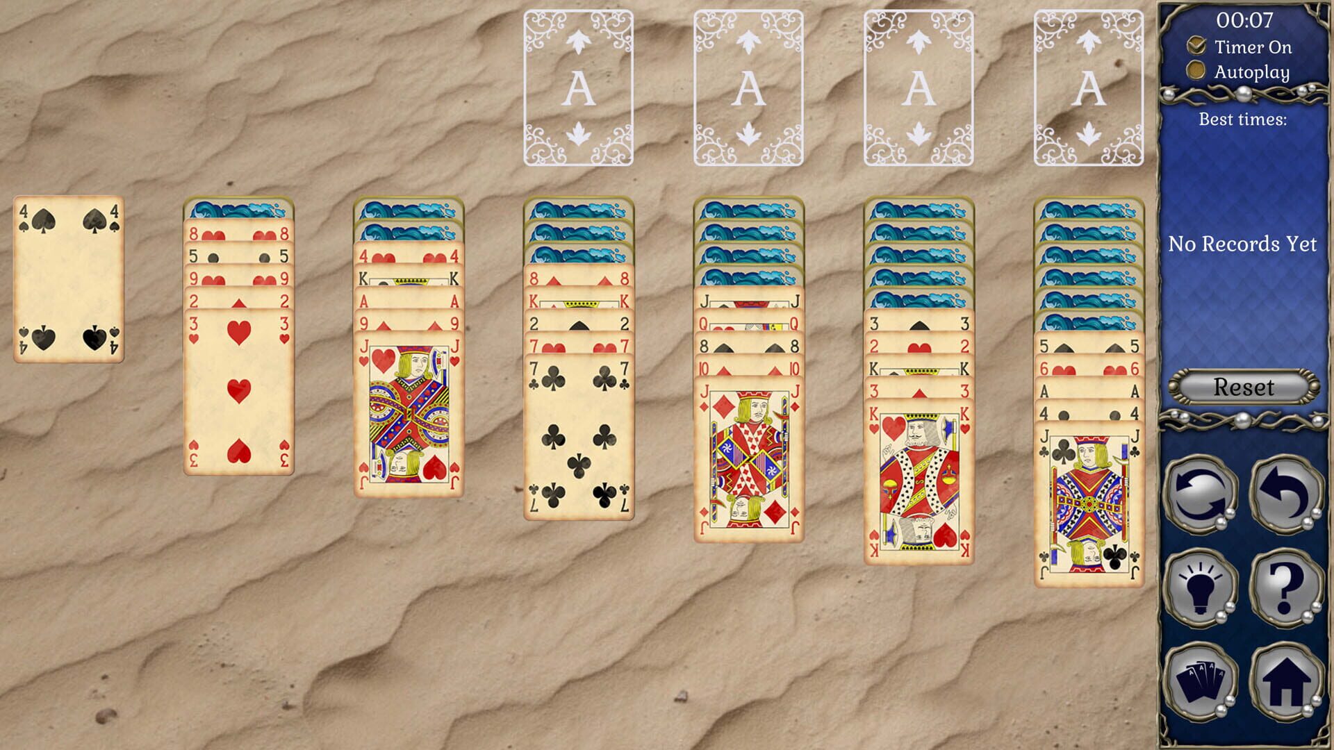 Screenshot for Jewel Match Atlantis Solitaire 5: Collector's Edition