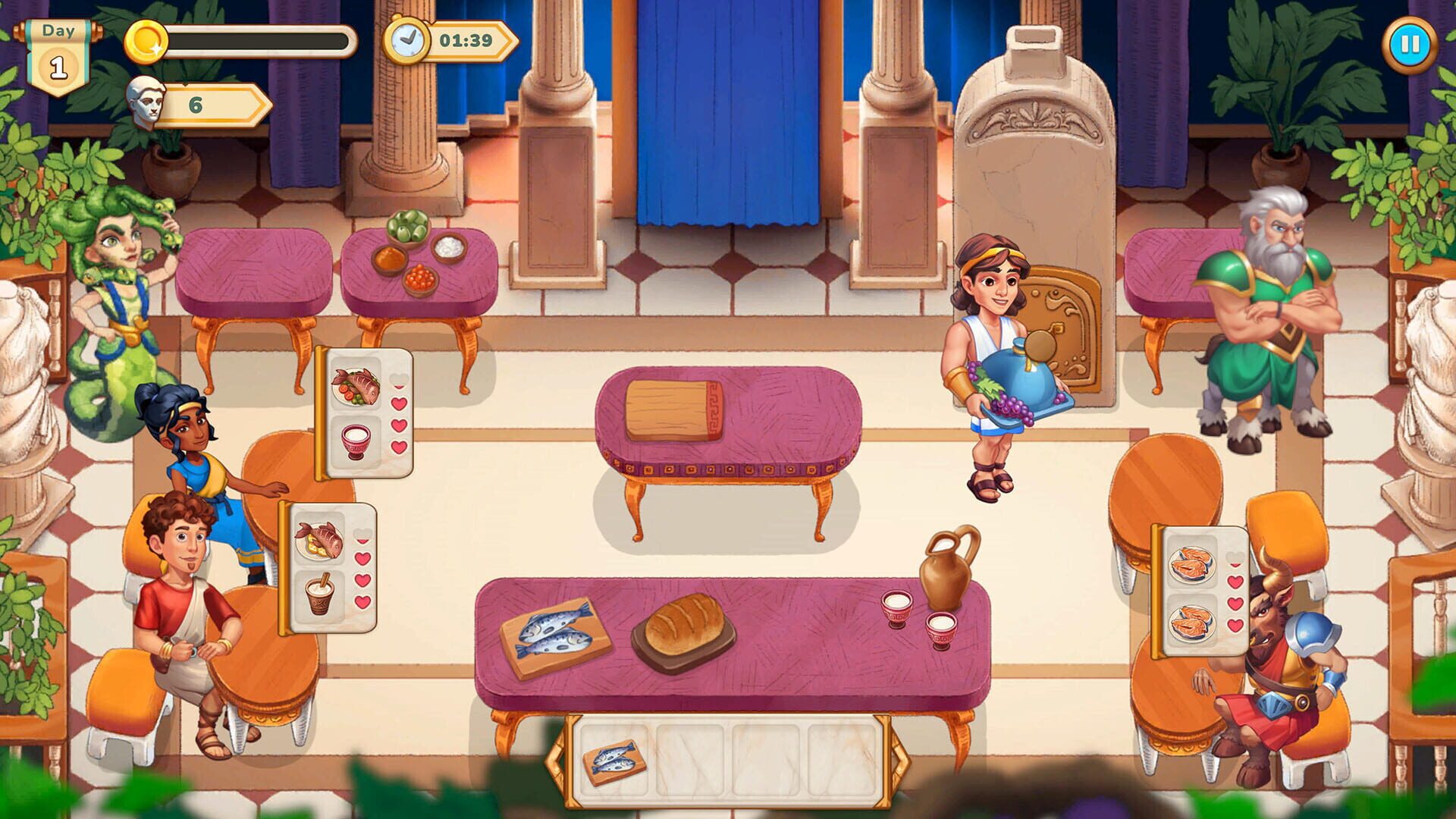 Screenshot for Greek Kitchen Frenzy: Dionysus