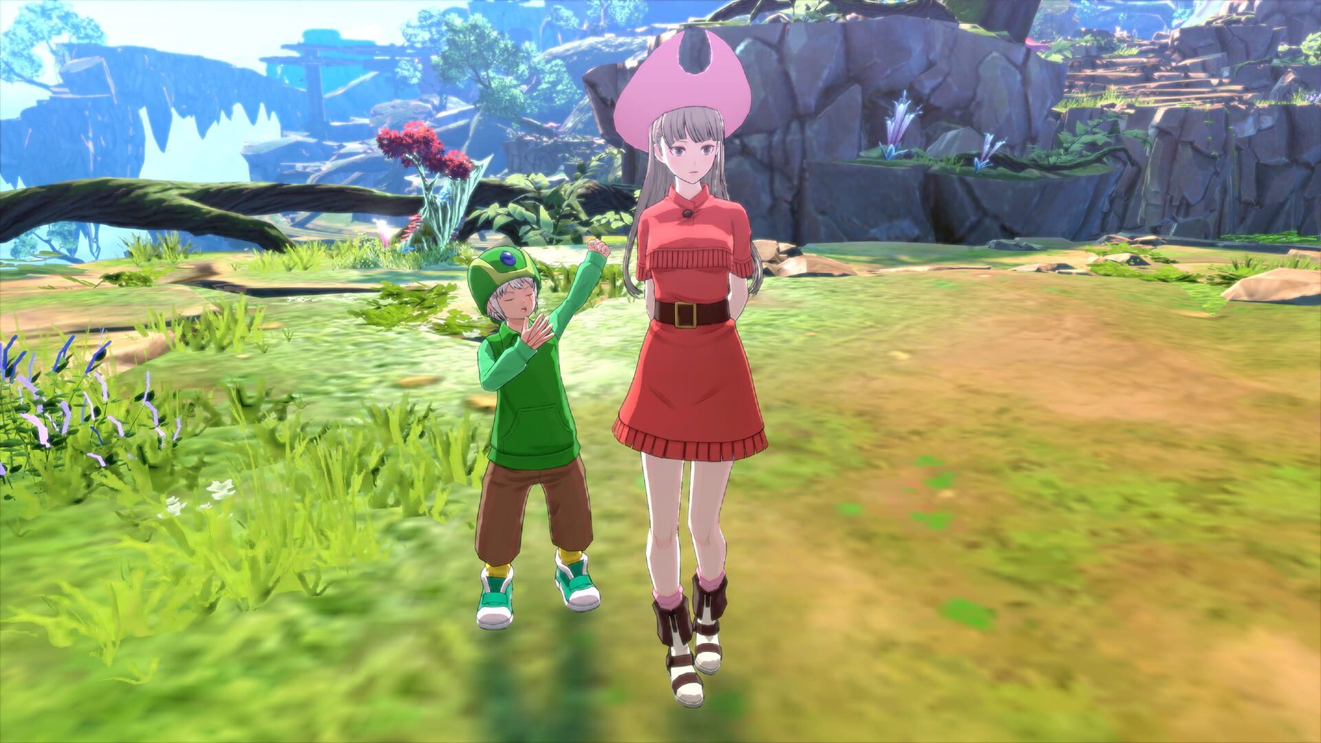 Screenshot for Digimon Story: Time Stranger - Costume Chosen Children Set