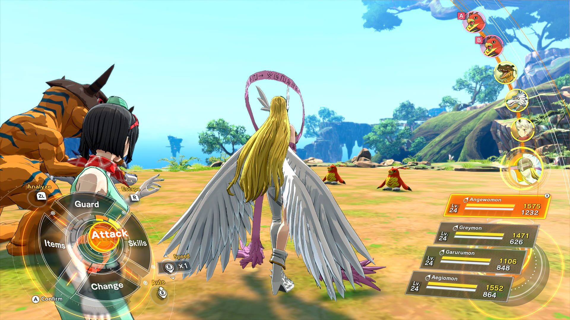 Screenshot for Digimon Story: Time Stranger