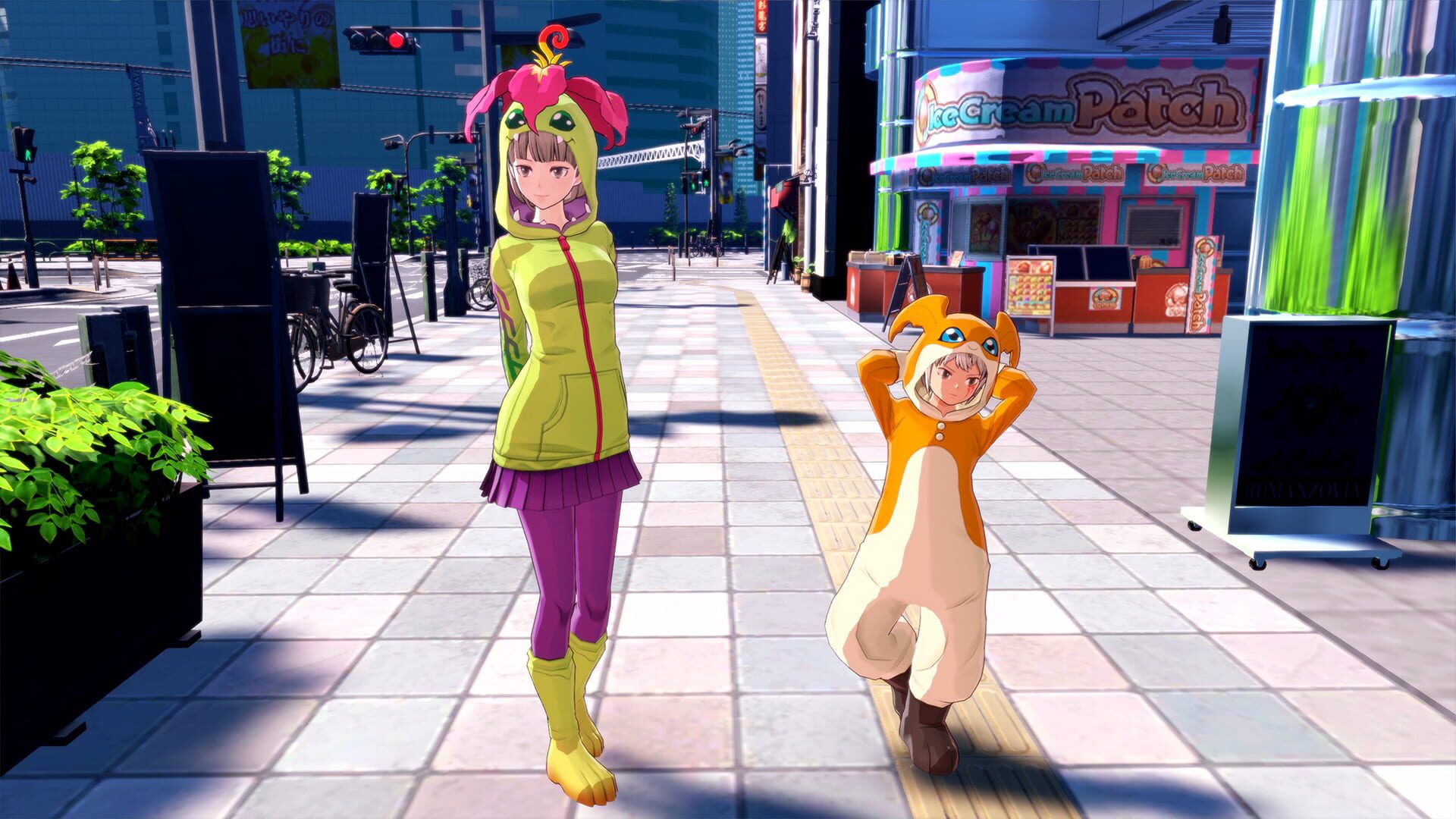 Screenshot for Digimon Story: Time Stranger - Costume Digimon Costume Set