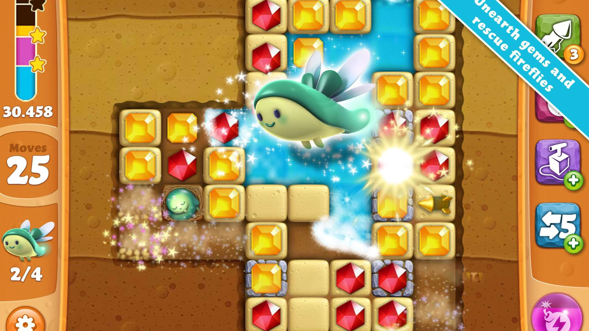 Screenshot for Diamond Digger Saga