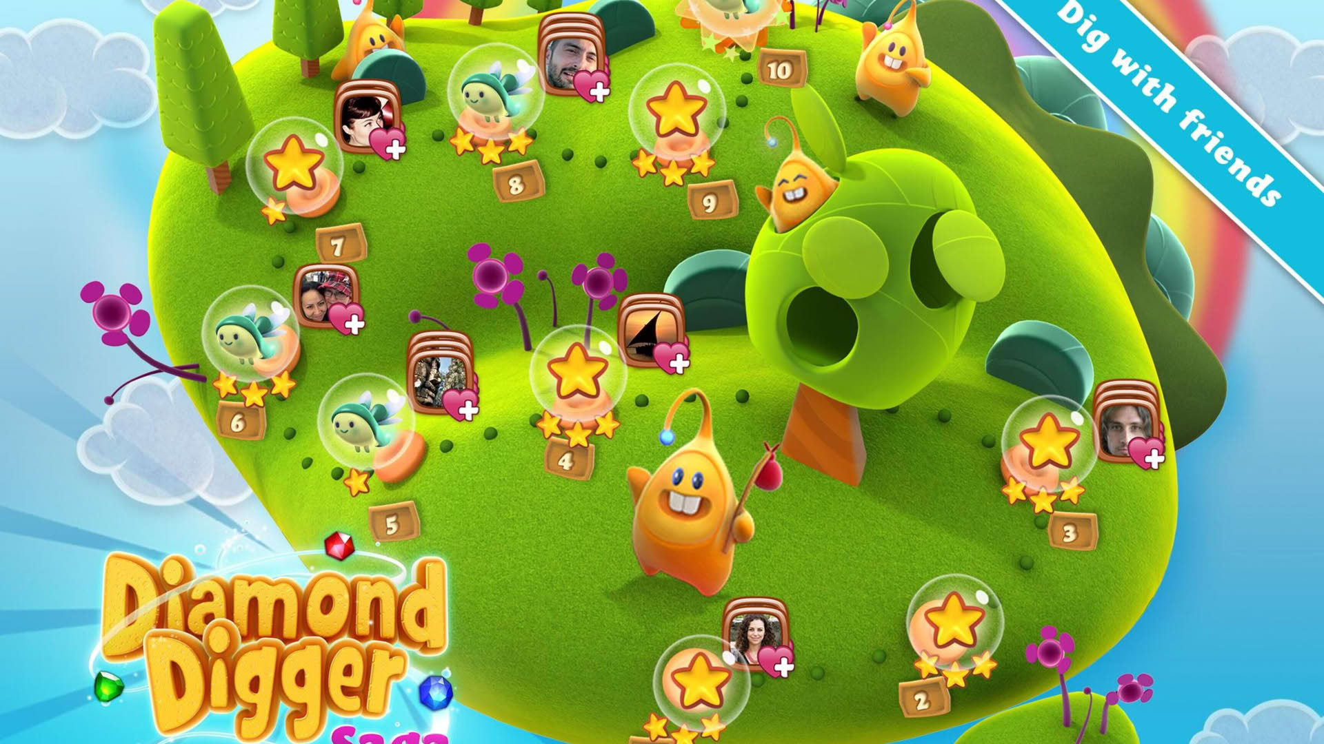 Screenshot for Diamond Digger Saga