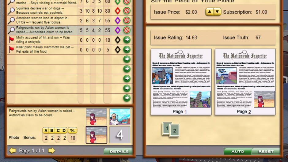 Screenshot for Tabloid Tycoon