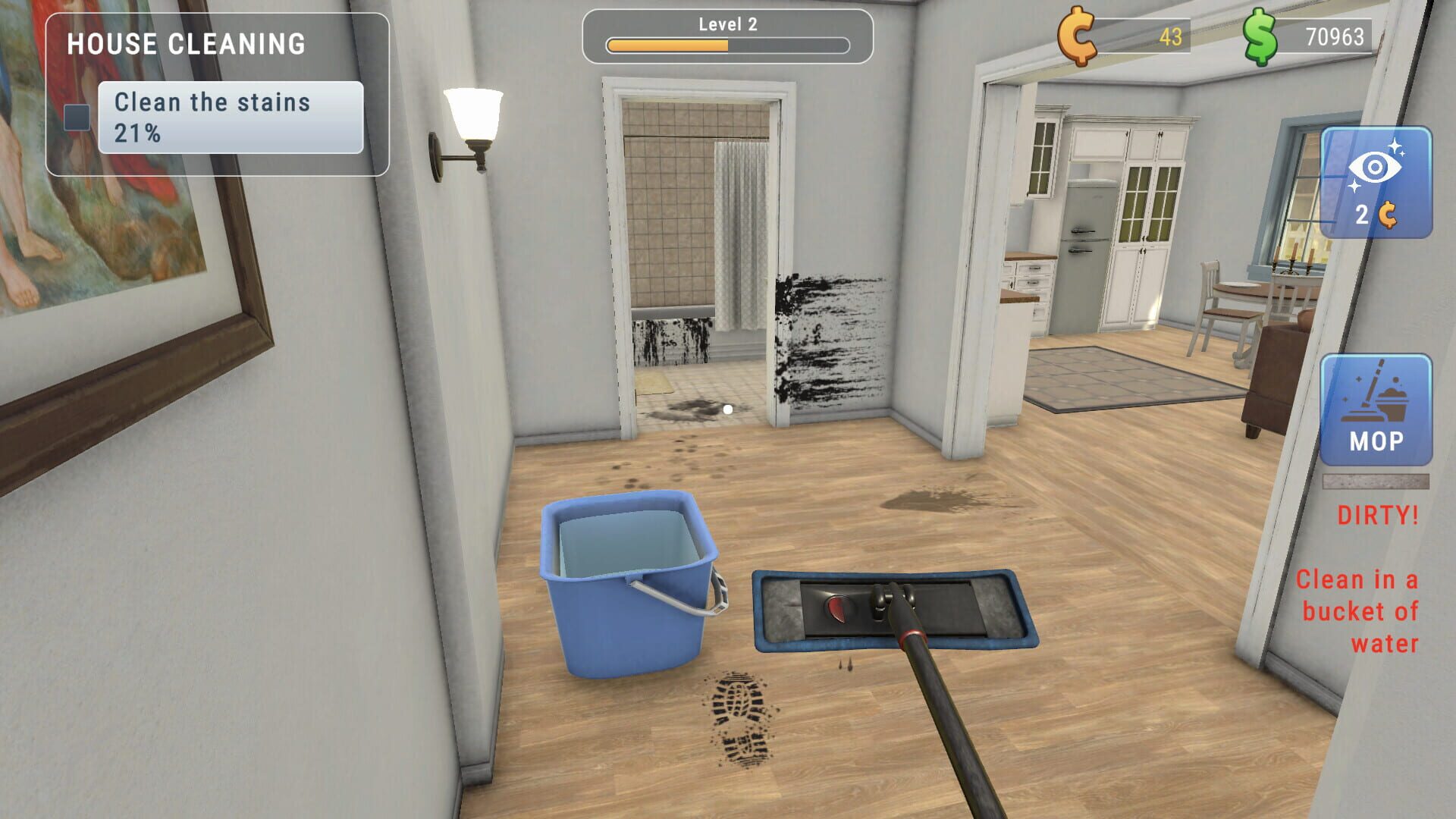 Screenshot for House Cleaner Simulator