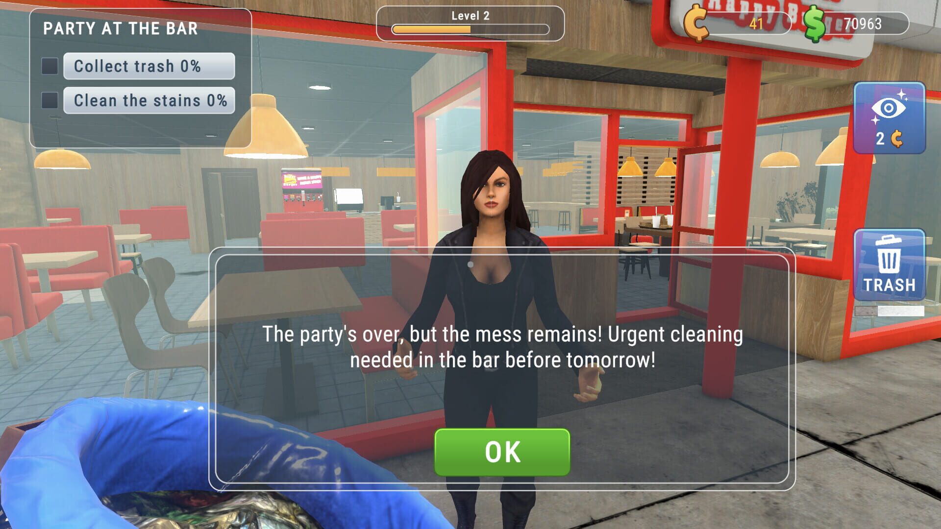 Screenshot for House Cleaner Simulator