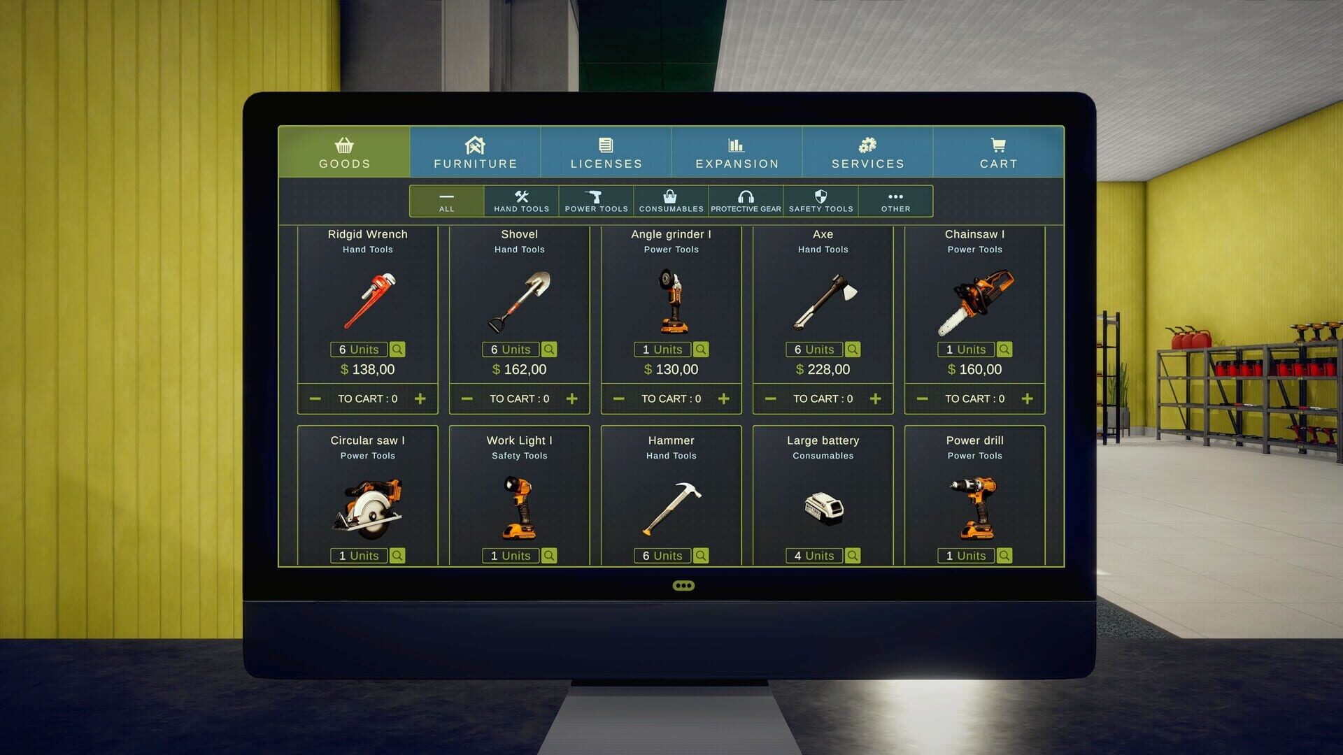 Screenshot for Construction Store Simulator