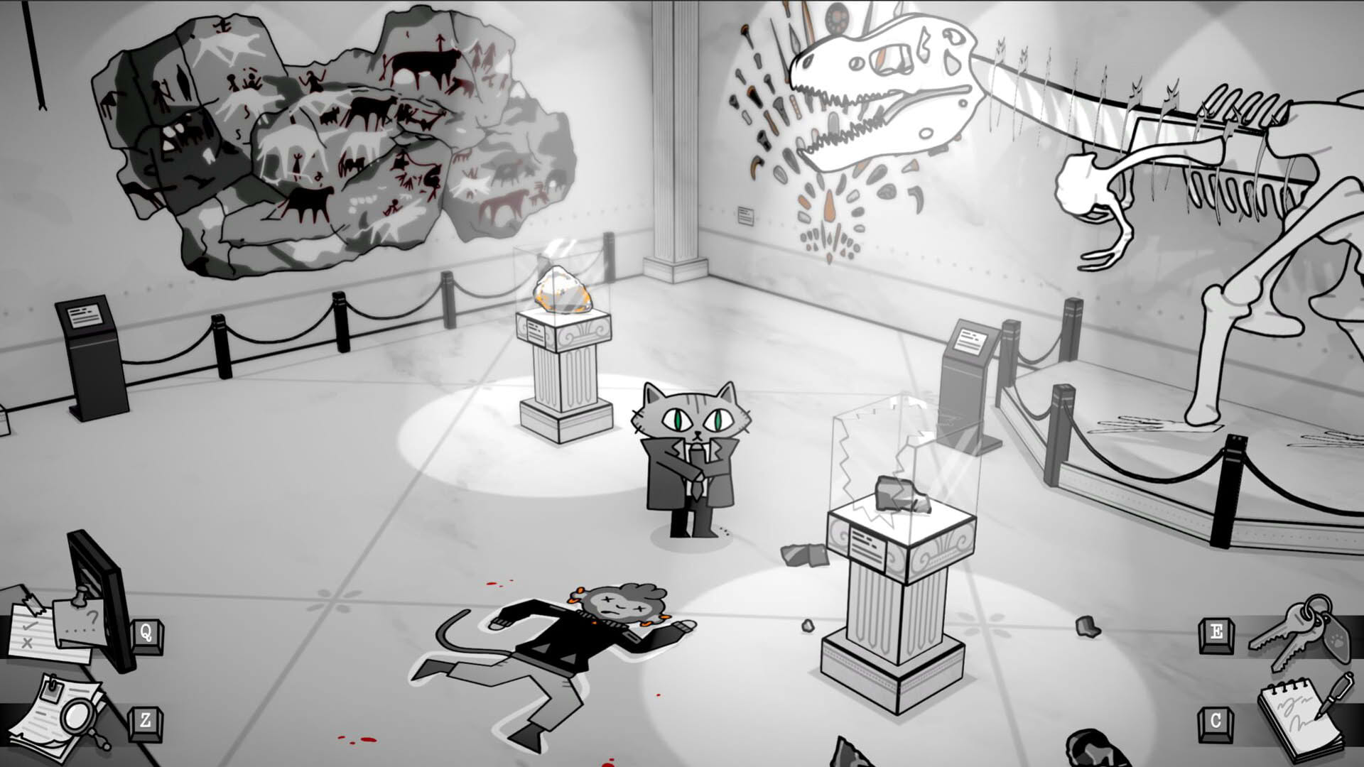 Screenshot for Feline Forensics and the Meowseum Mystery