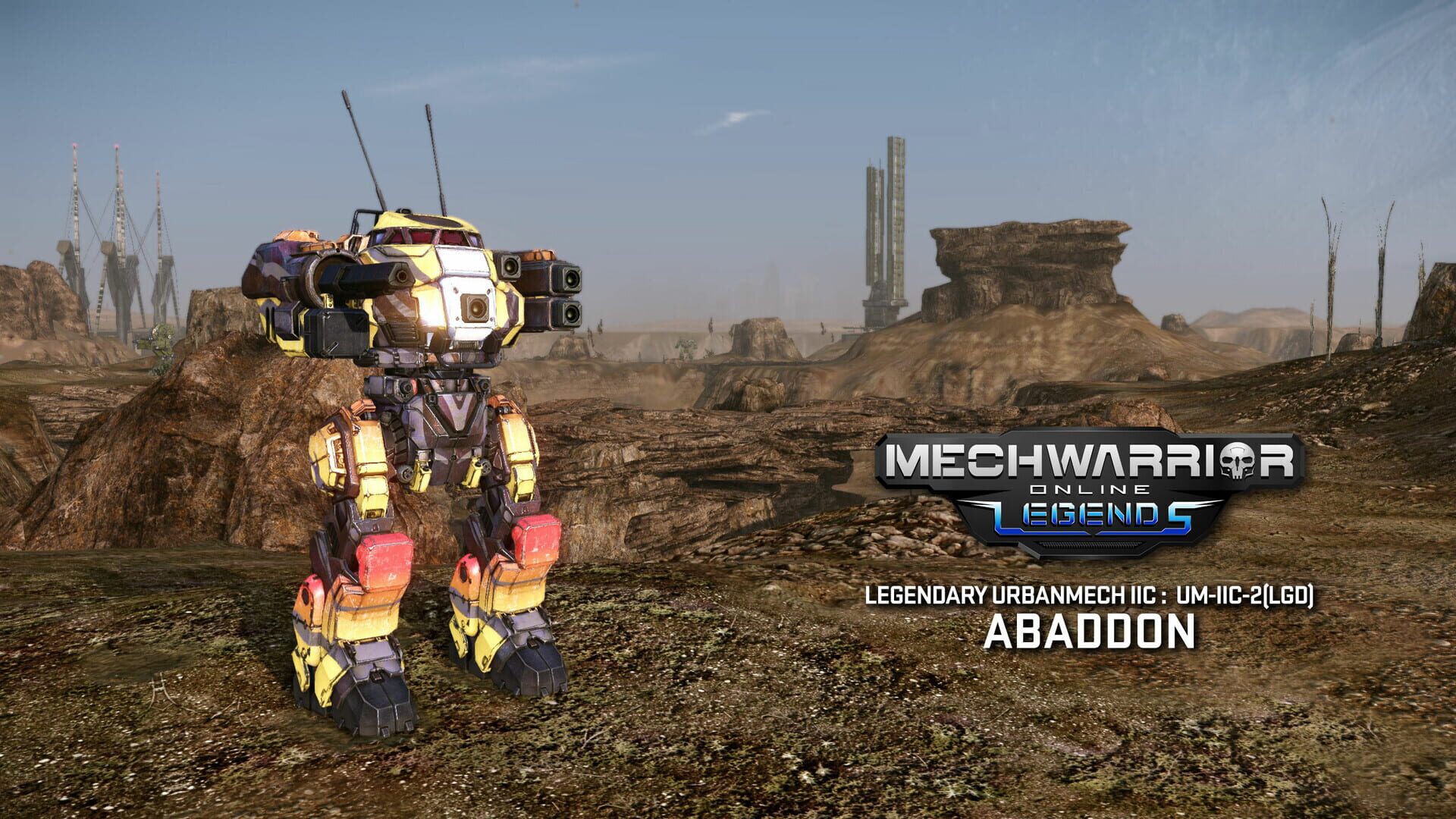 Screenshot for MechWarrior Online: Hashké and Abaddon Legendary Mech Pack