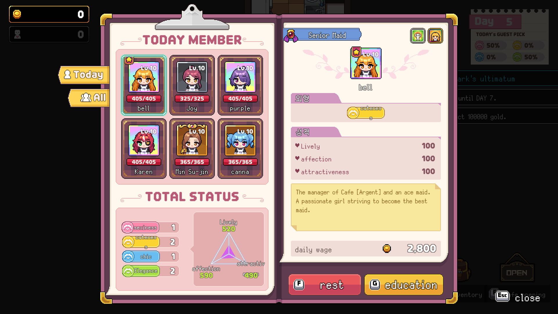 Screenshot for Maids of Storm