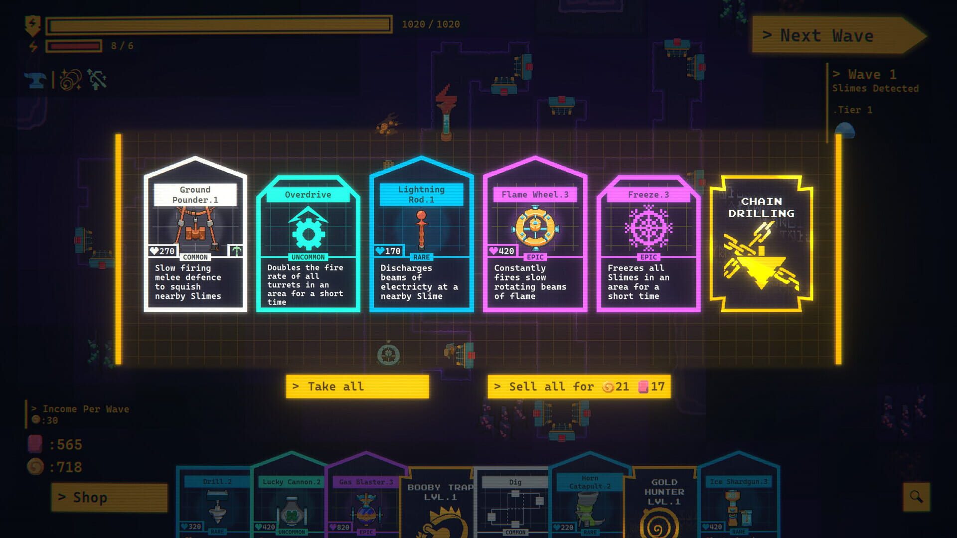 Screenshot for Into the Slimy Mines