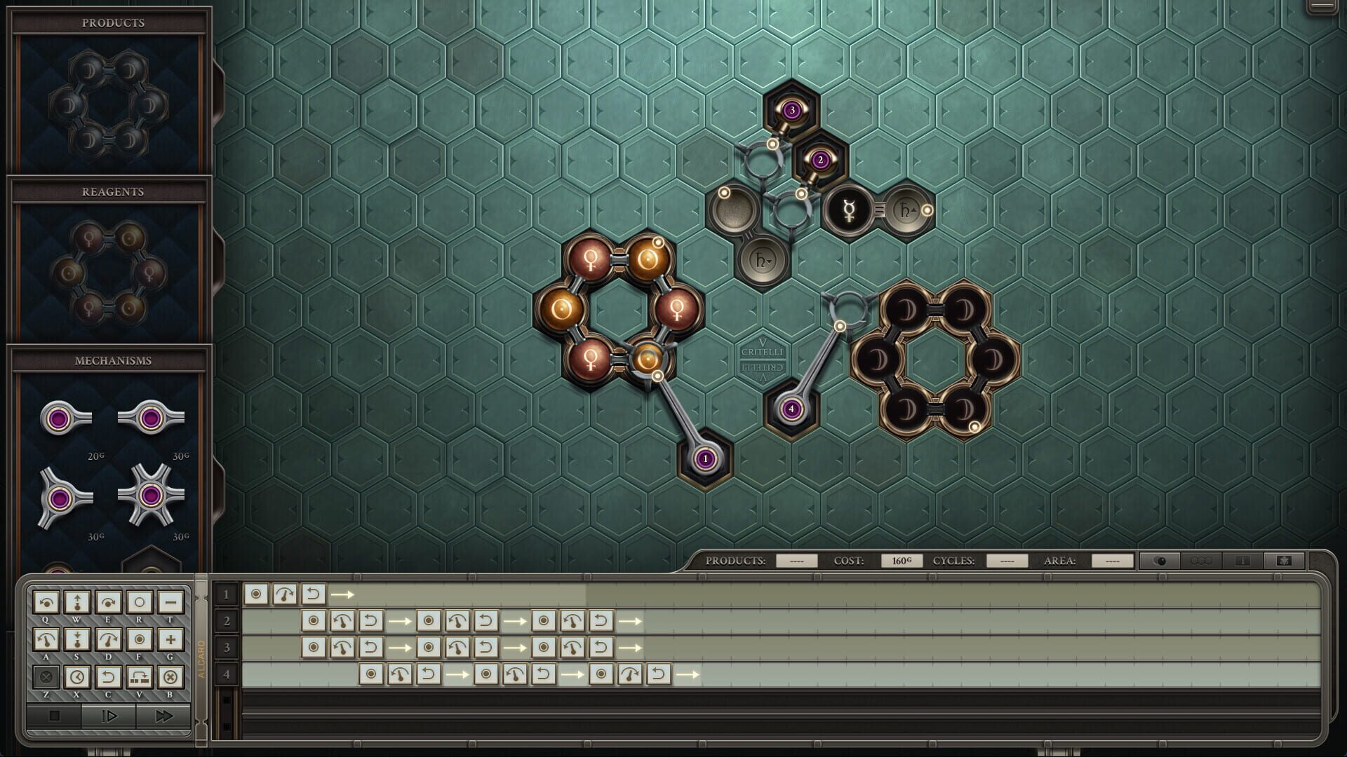 Screenshot for Opus Magnum: De Re Metallica