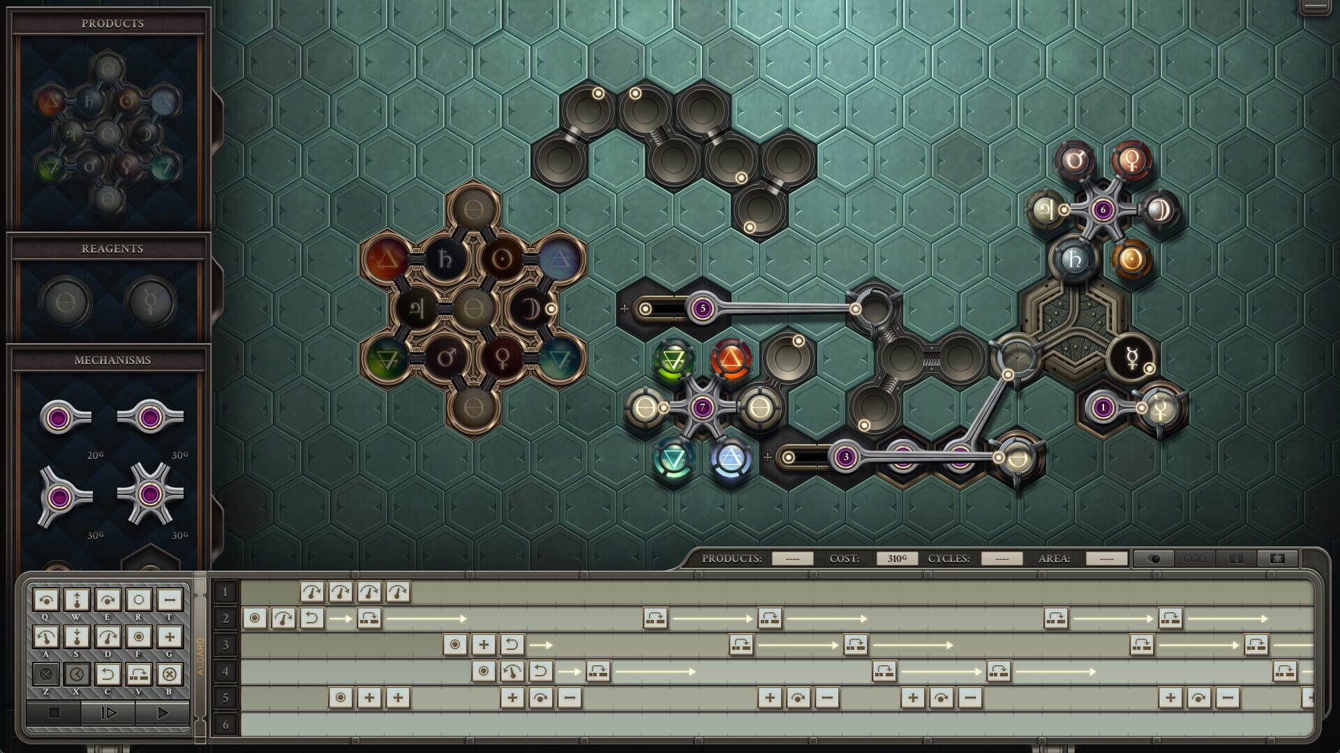 Screenshot for Opus Magnum: De Re Metallica