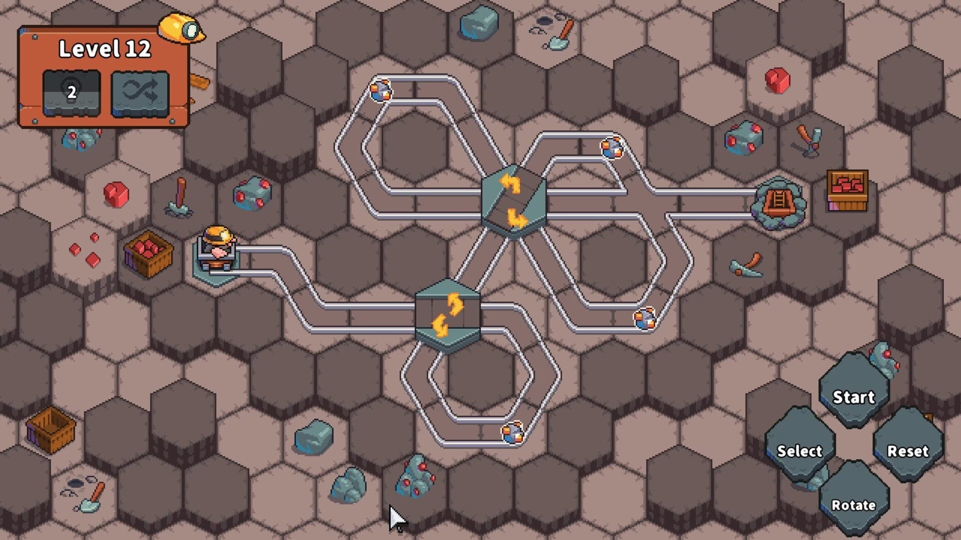 Screenshot for Mole Cart Mining