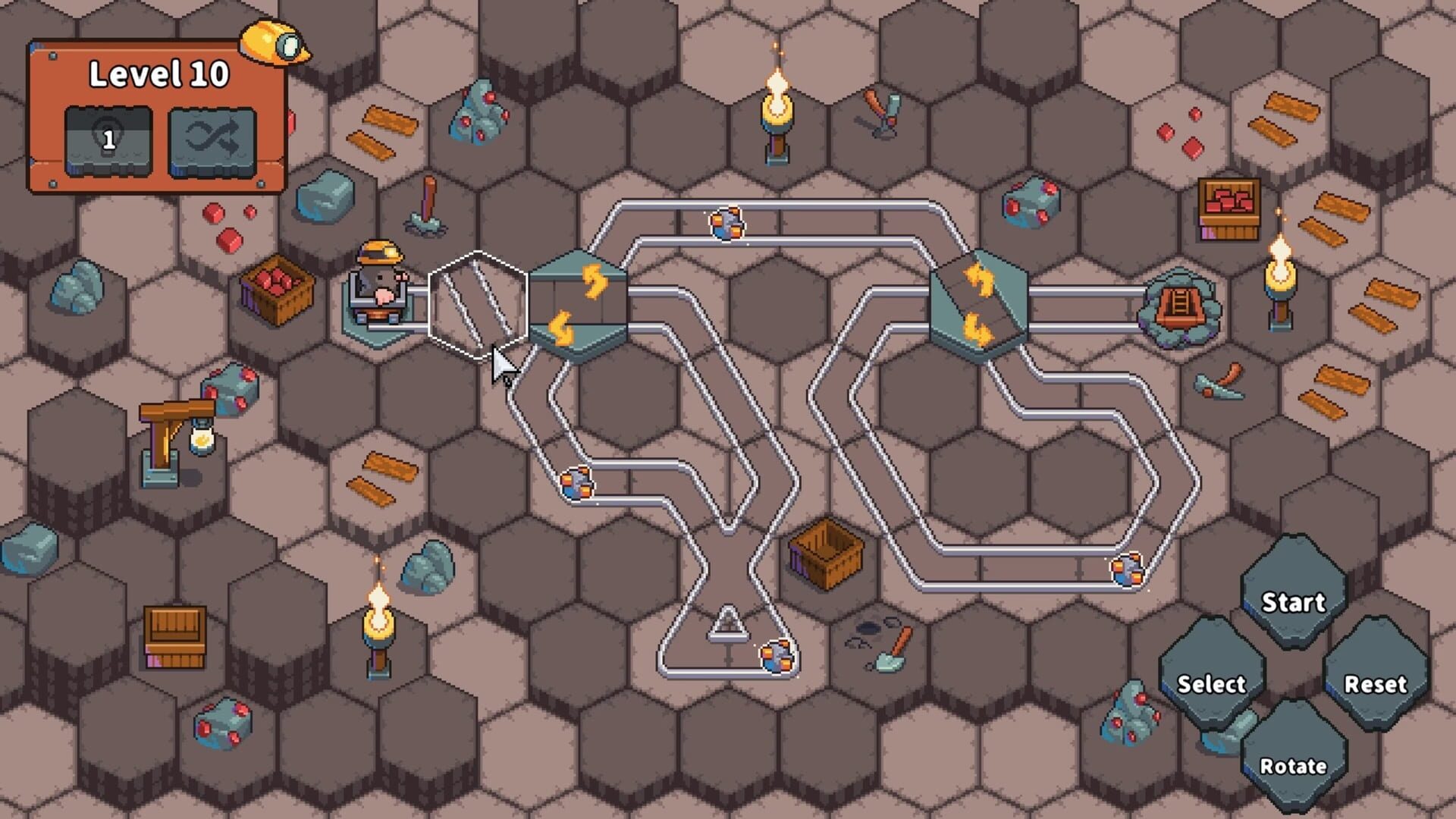 Screenshot for Mole Cart Mining