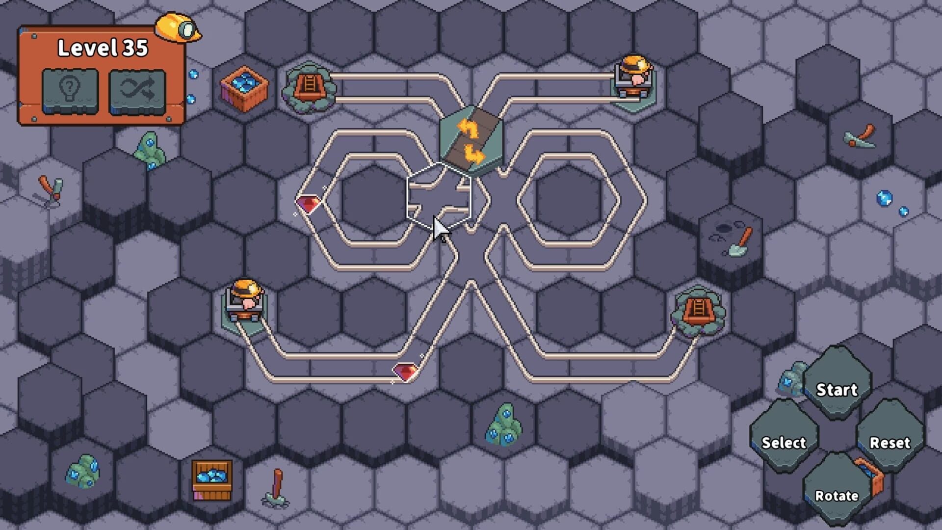 Screenshot for Mole Cart Mining