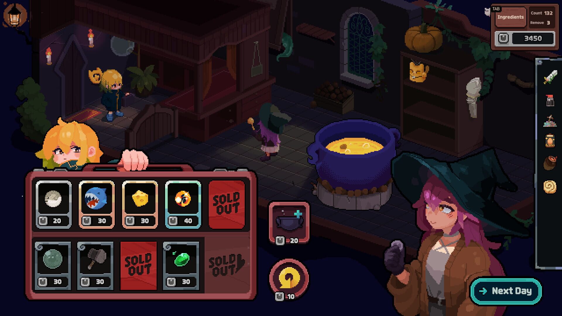 Screenshot for Kinny and the Cosmic Cauldron