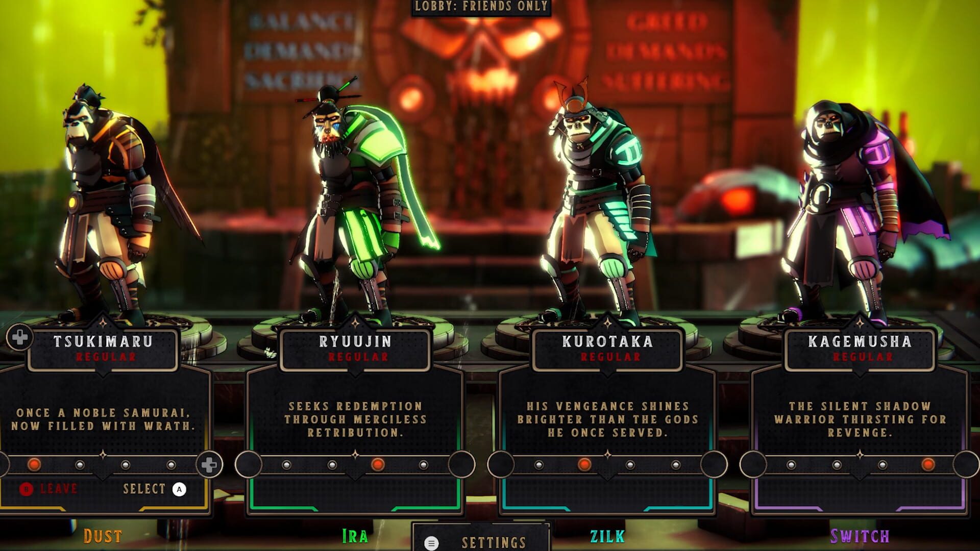 Screenshot for Cursed Blood