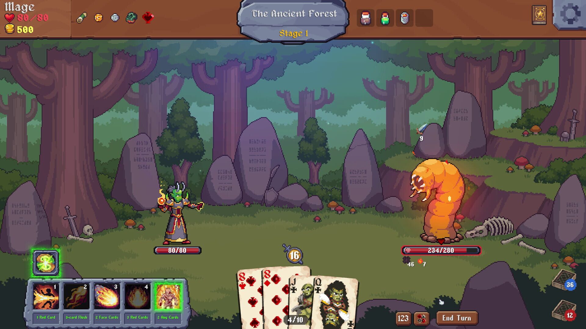 Screenshot for Heroes of Magic & Cards