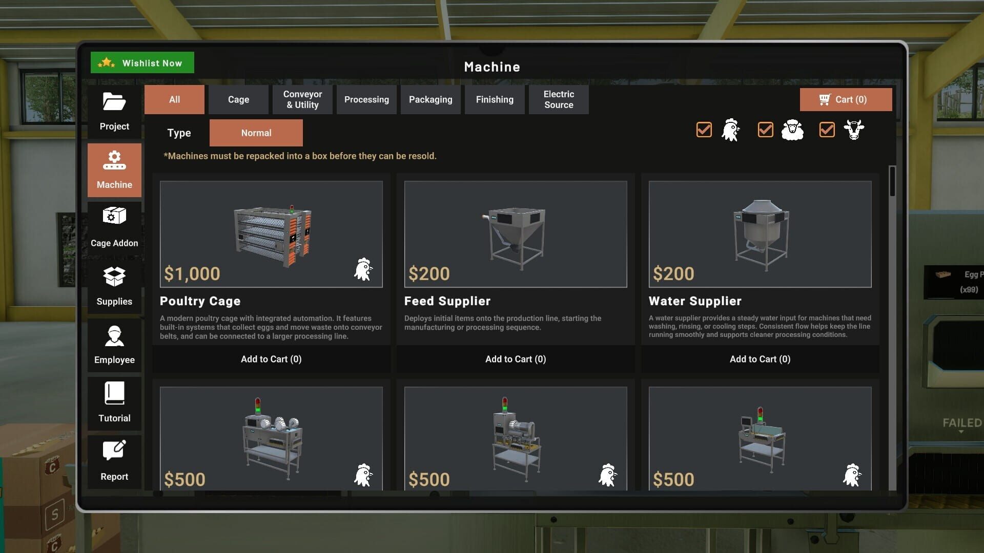 Screenshot for Automated Ranch Simulator