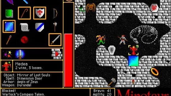 Screenshot for Minotaur: The Labyrinths of Crete