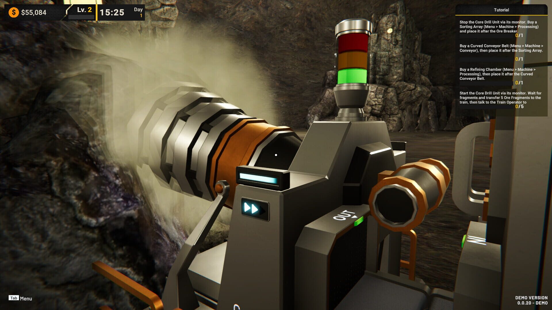 Screenshot for Mineral Mining Simulator